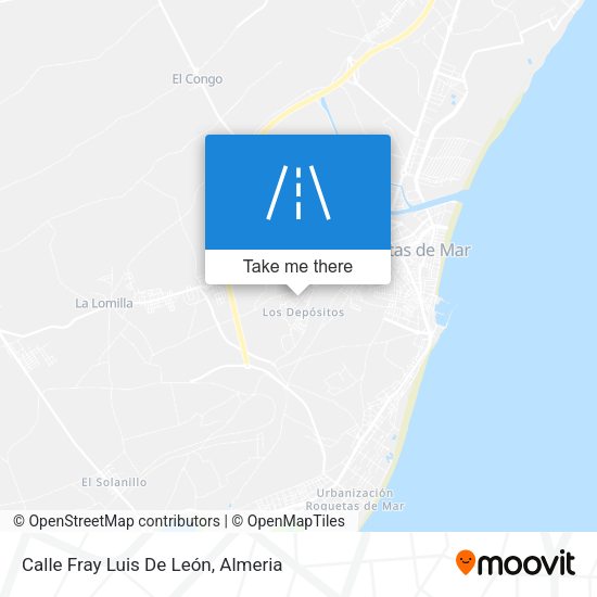 Calle Fray Luis De León map