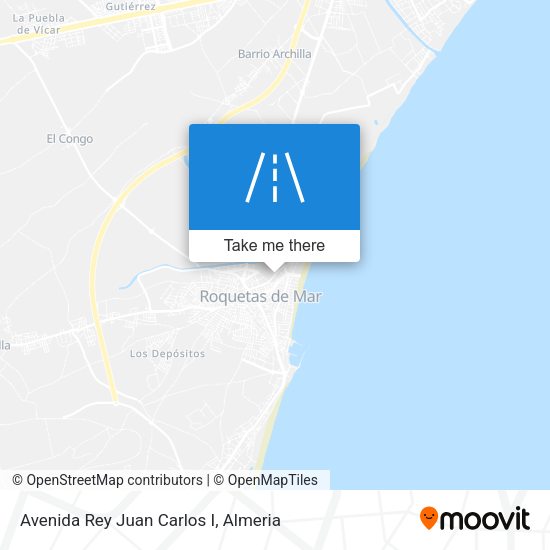 Avenida Rey Juan Carlos I map