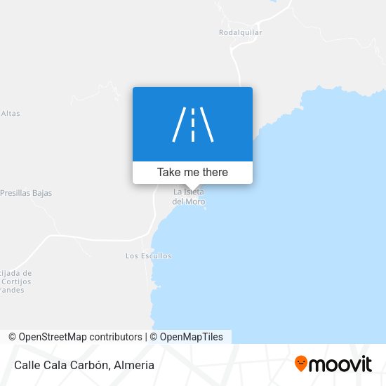 Calle Cala Carbón map