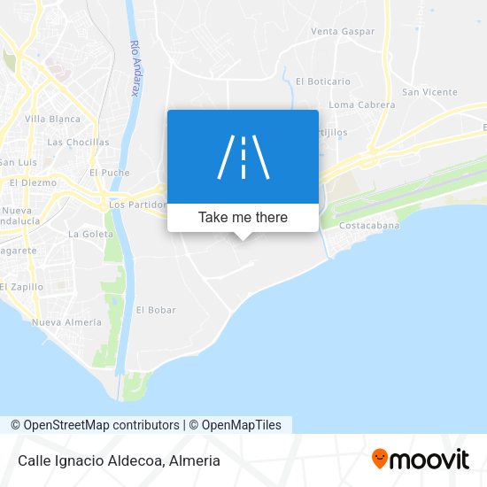 Calle Ignacio Aldecoa map