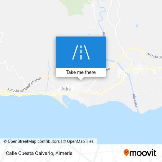 Calle Cuesta Calvario map