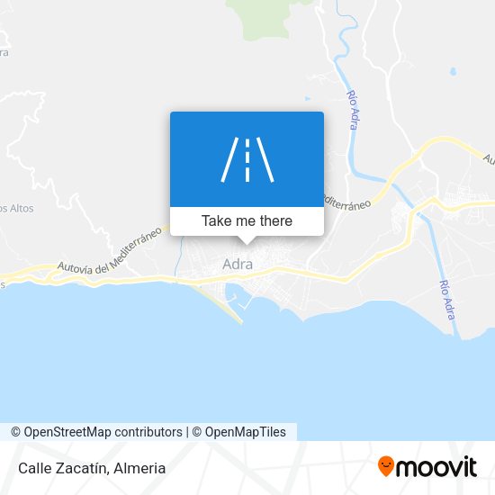 Calle Zacatín map