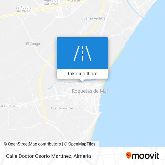 Calle Doctor Osorio Martínez map