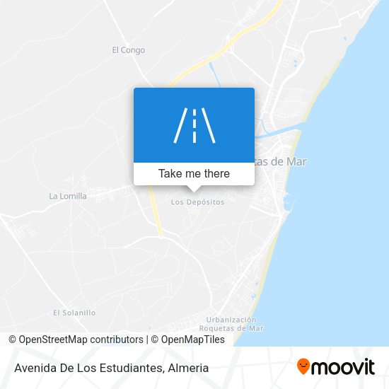 Avenida De Los Estudiantes map