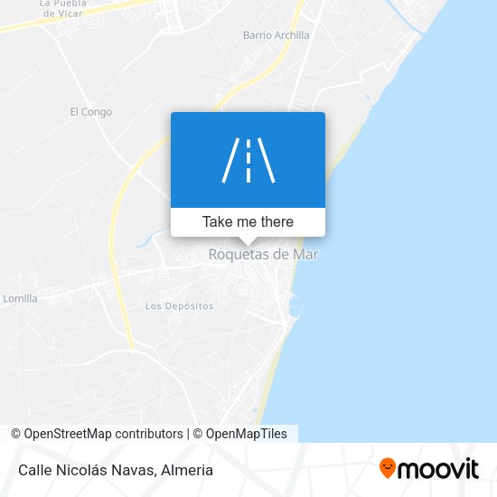 Calle Nicolás Navas map