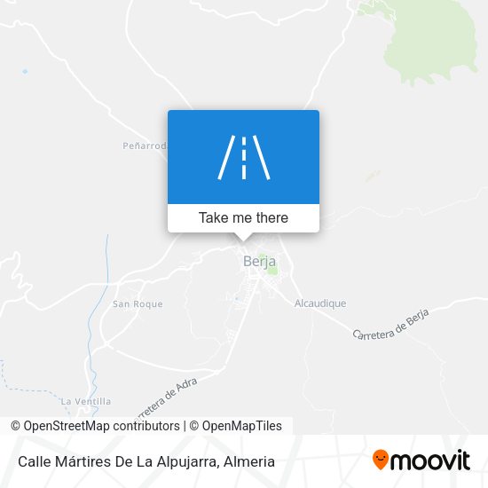 Calle Mártires De La Alpujarra map