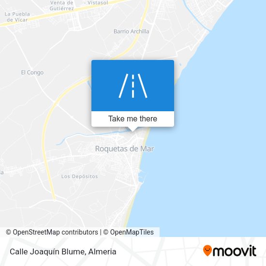 Calle Joaquín Blume map