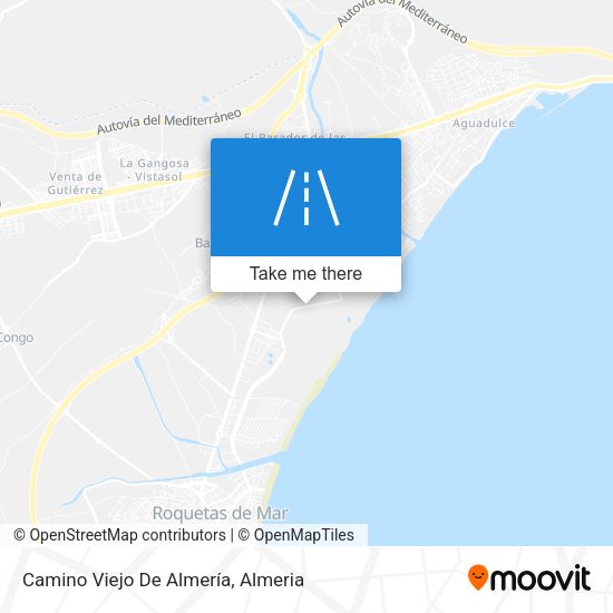 Camino Viejo De Almería map