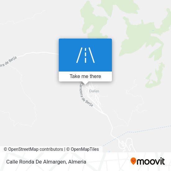 Calle Ronda De Almargen map