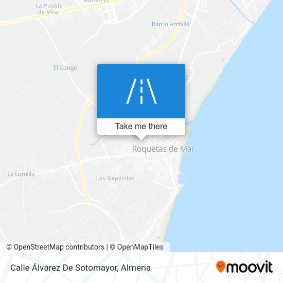 Calle Álvarez De Sotomayor map