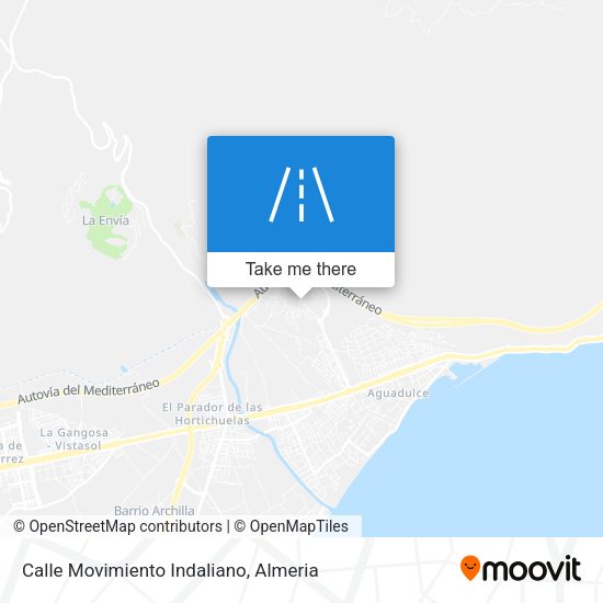 Calle Movimiento Indaliano map