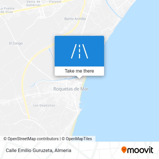 Calle Emilio Guruzeta map