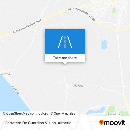 Carretera De Guardias Viejas map