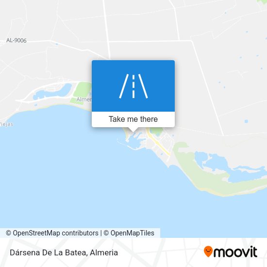 Dársena De La Batea map