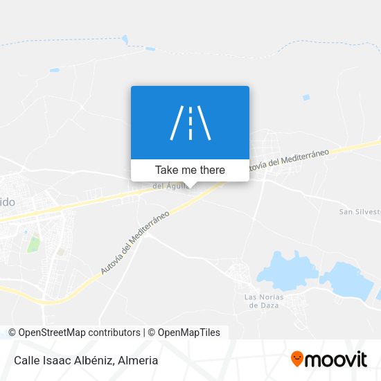 Calle Isaac Albéniz map