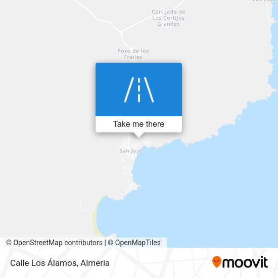 Calle Los Álamos map