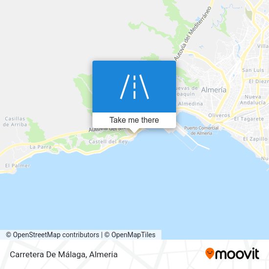 Carretera De Málaga map
