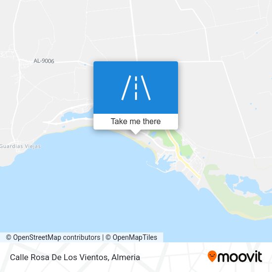 Calle Rosa De Los Vientos map