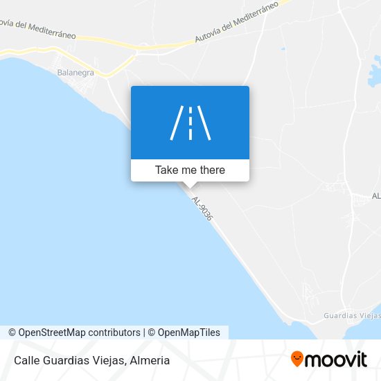 Calle Guardias Viejas map