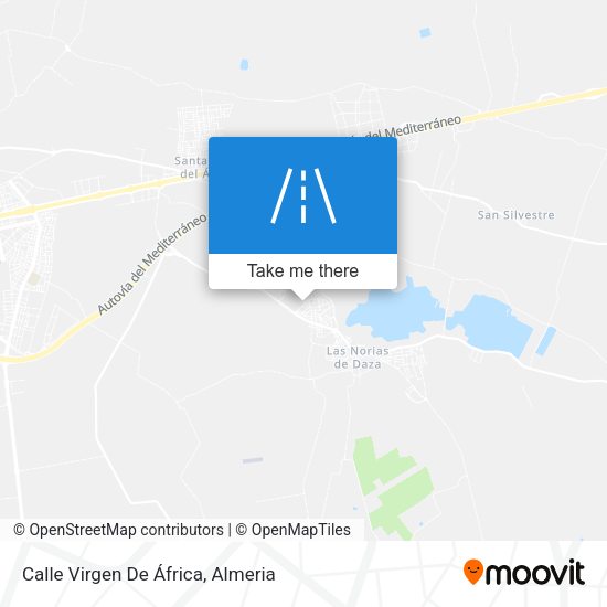 Calle Virgen De África map