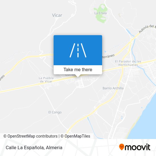 Calle La Española map