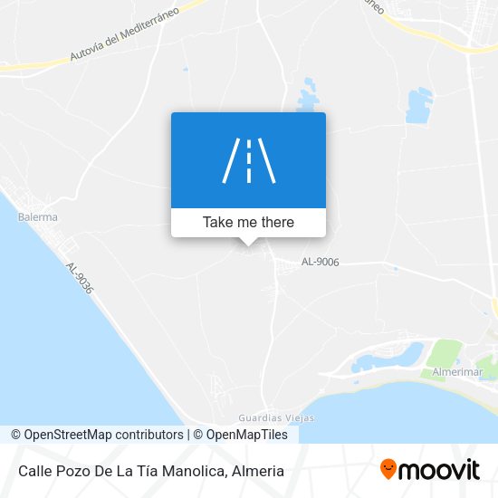 Calle Pozo De La Tía Manolica map