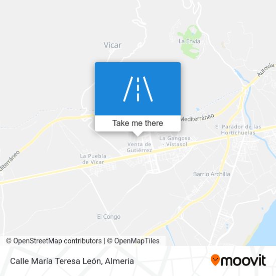 Calle María Teresa León map