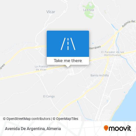 Avenida De Argentina map