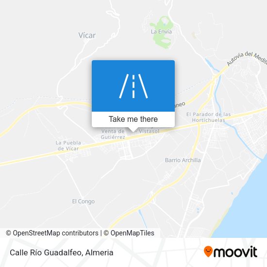 Calle Río Guadalfeo map