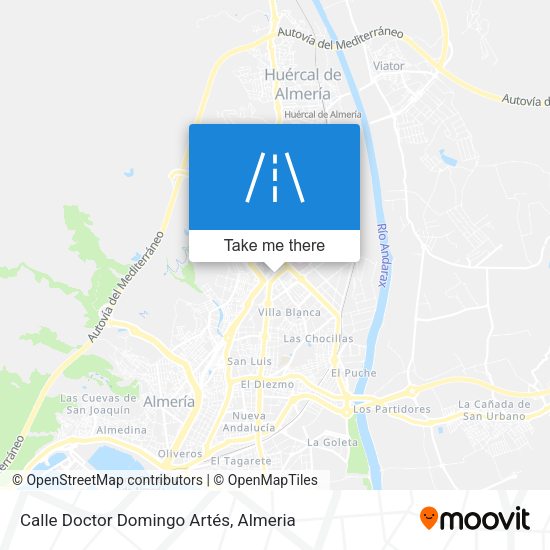 Calle Doctor Domingo Artés map