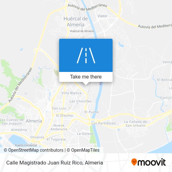 Calle Magistrado Juan Ruíz Rico map