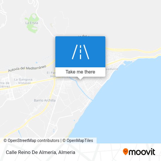 Calle Reino De Almería map