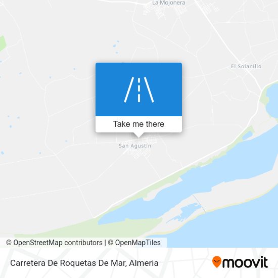Carretera De Roquetas De Mar map