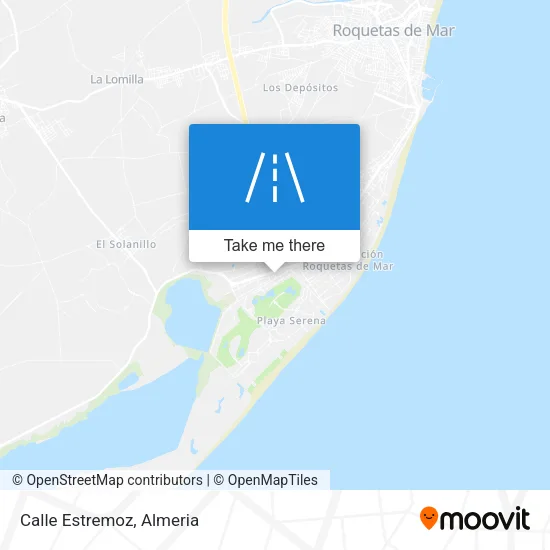 Calle Estremoz map