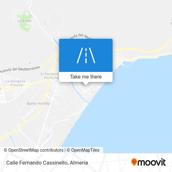 Calle Fernando Cassinello map