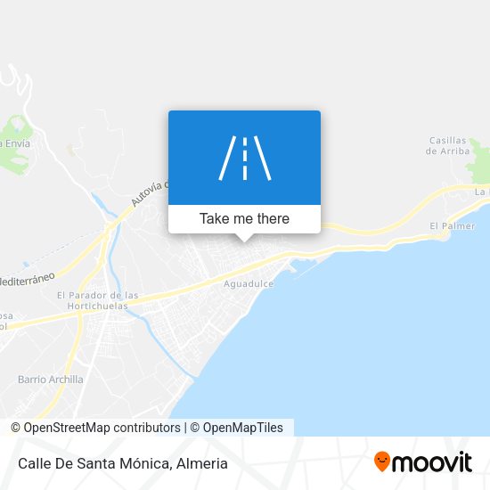 Calle De Santa Mónica map