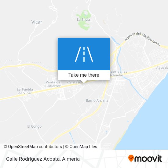 Calle Rodríguez Acosta map