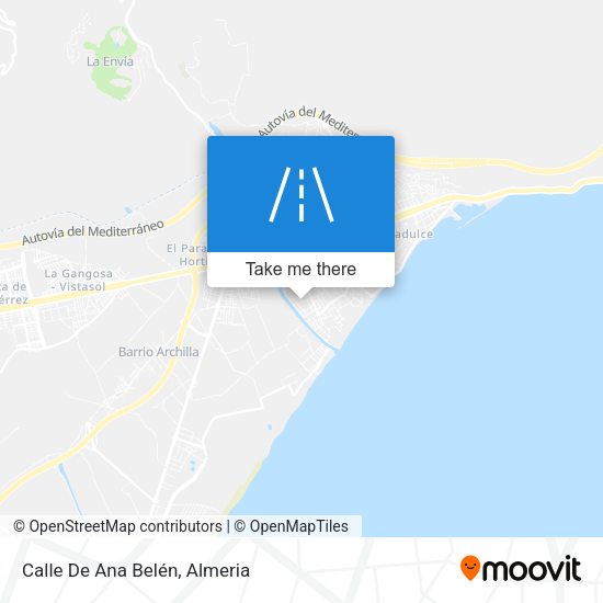 Calle De Ana Belén map