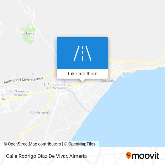 Calle Rodrigo Diaz De Vivar map