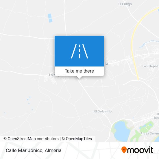 Calle Mar Jónico map