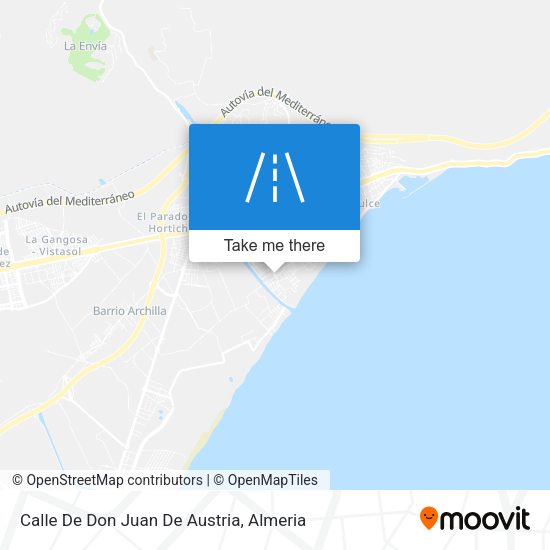 Calle De Don Juan De Austria map