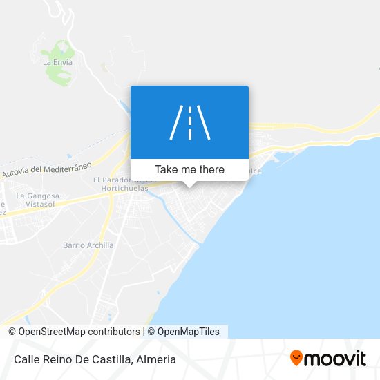 Calle Reino De Castilla map