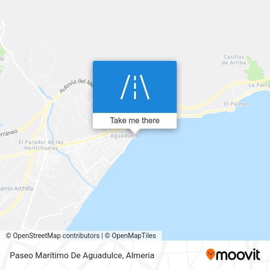 Paseo Marítimo De Aguadulce map