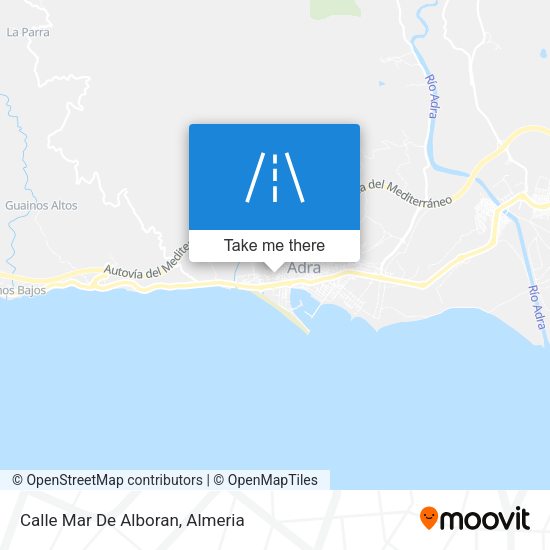Calle Mar De Alboran map