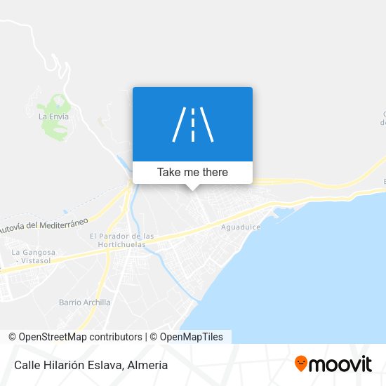 Calle Hilarión Eslava map