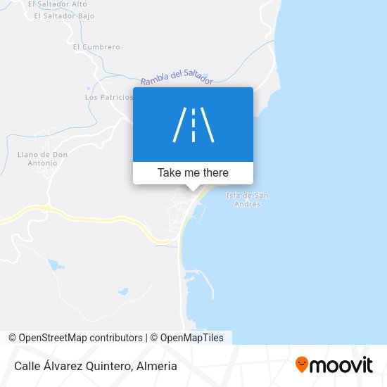 Calle Álvarez Quintero map