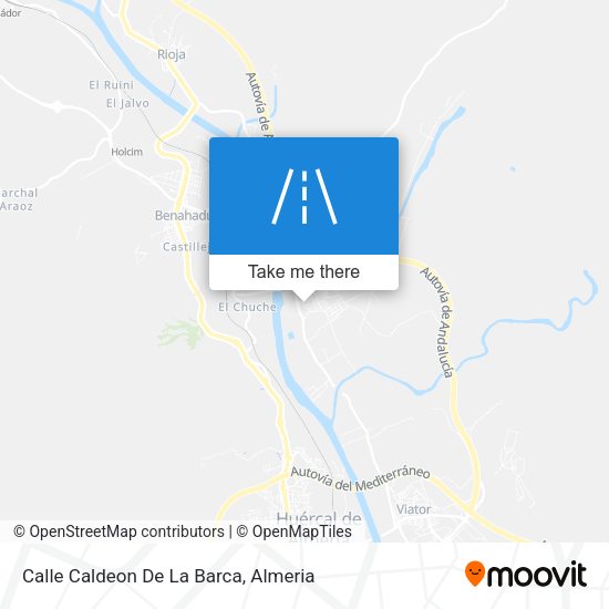 Calle Caldeon De La Barca map