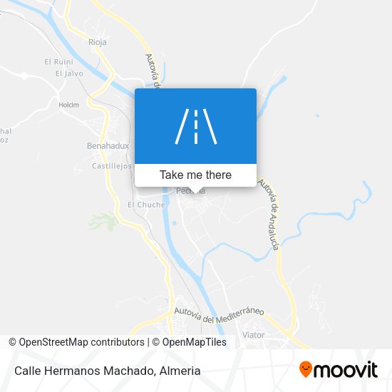 Calle Hermanos Machado map