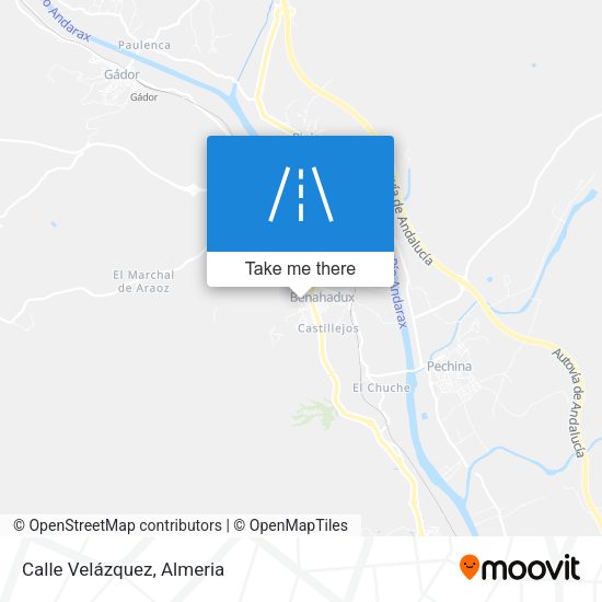 Calle Velázquez map