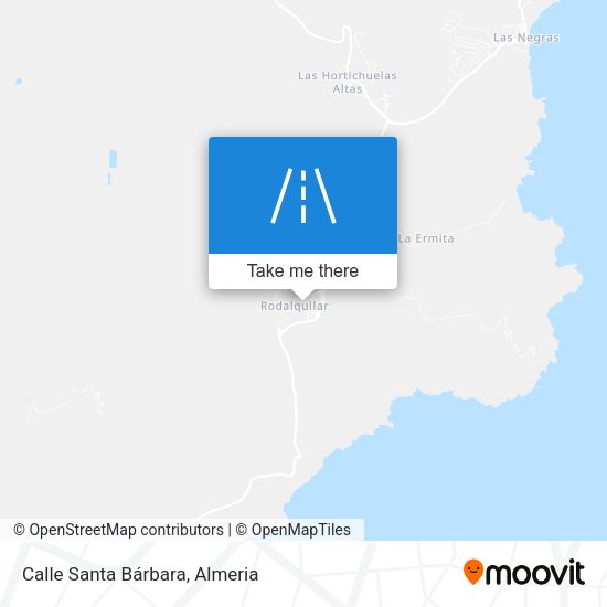 Calle Santa Bárbara map